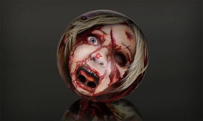 Creepy Zombie Cut Off Head Bowling Balls