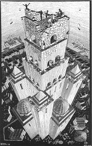 M.C. Escher's 'Tower of Babel'