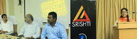 L to R: Jhon Arockiaswamy (GRI), Prime Point Srinivasan, Sakthi Prasanna (MSL Group).  Divya Ganesan (GRI) leading the discussion