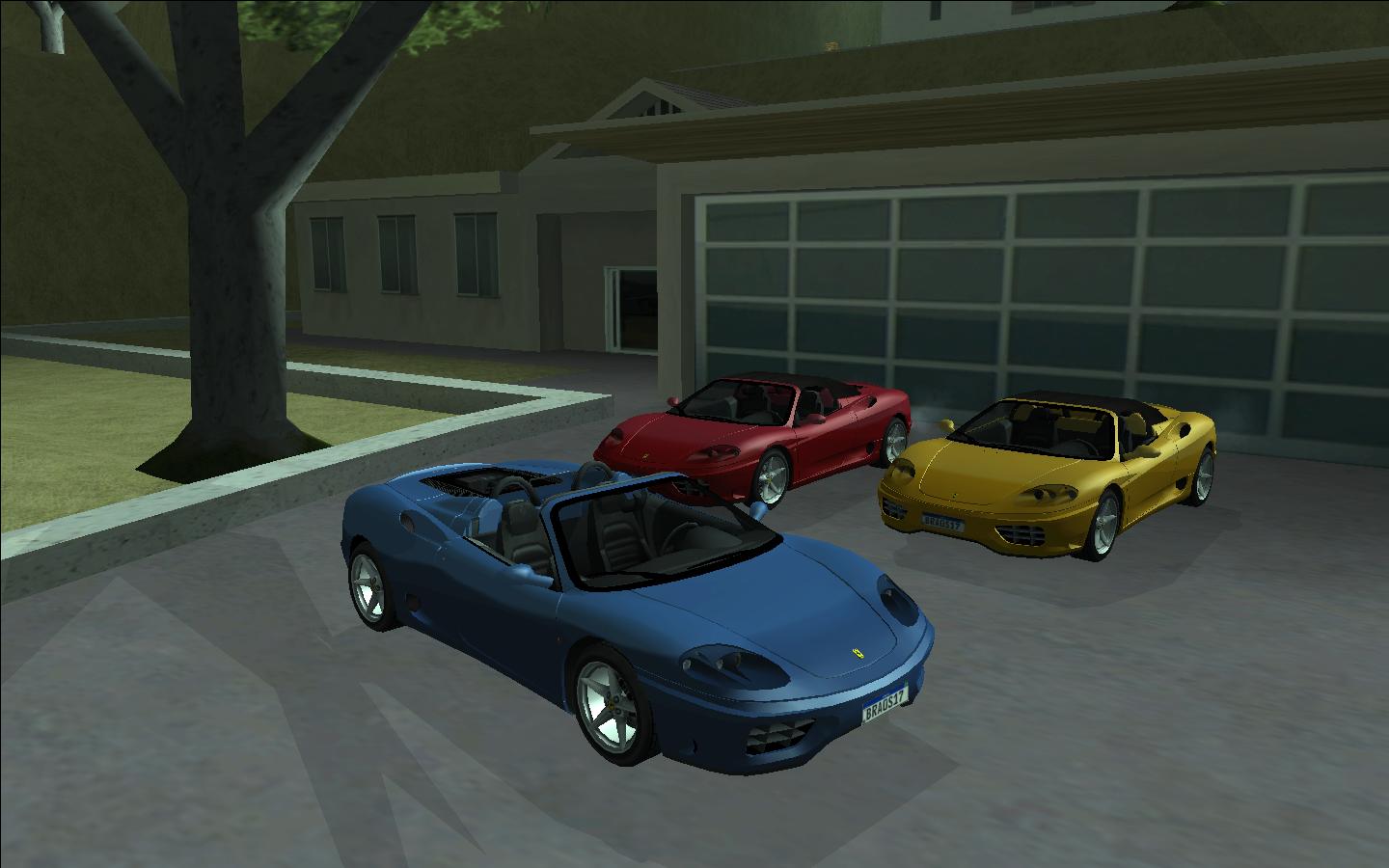 How to get FERRARI in GTA San Andreas (Ferrari mod)