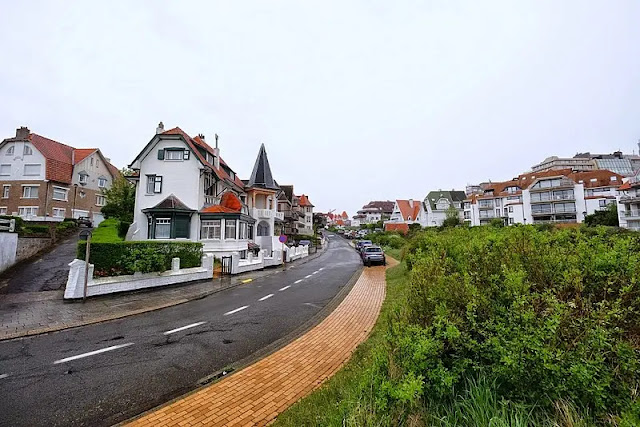the resort town of Knokke Heist in Belgium