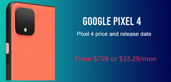 Google Pixel 4 price