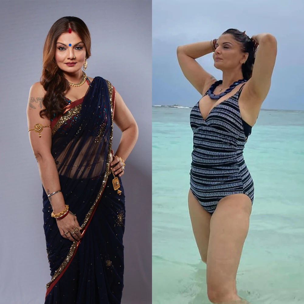 Deepshikha Nagpal saree vs bikini hot actress