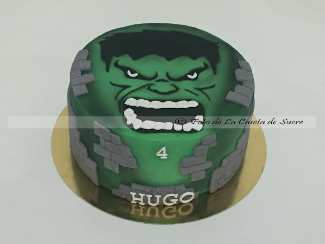 tarta hulk cake