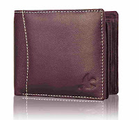 Themes brown leather wallet for men