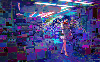 asian store girl