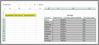 example of Using VLOOKUP as an Array Formula