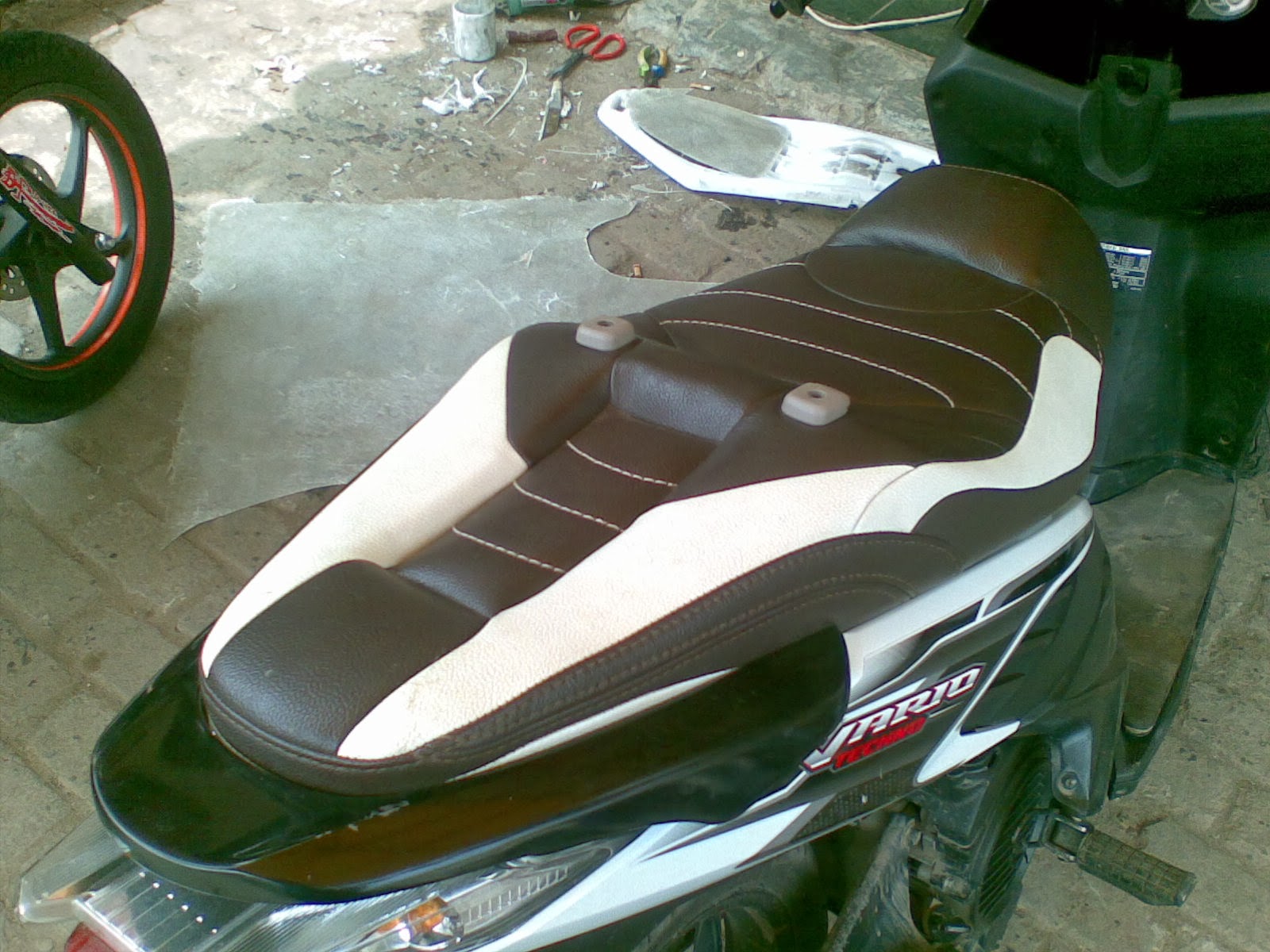 Kumpulan Modif Jok  Motor  Supra 125  Terupdate Botol 