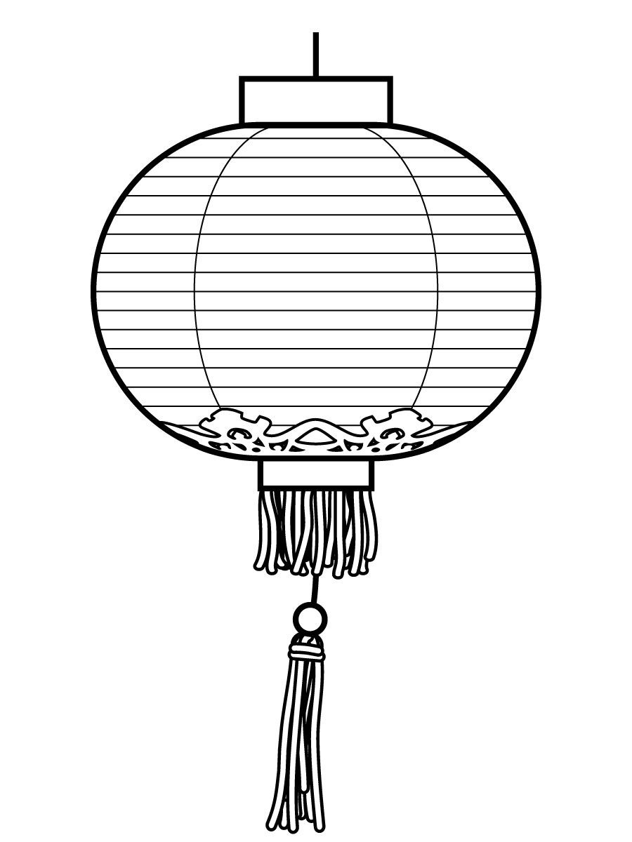 Chinese New Year Coloring Page