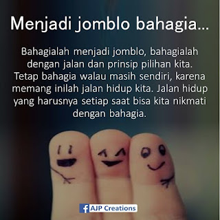 Kata-Kata Alasan Menjadi Jomblo Bahagia