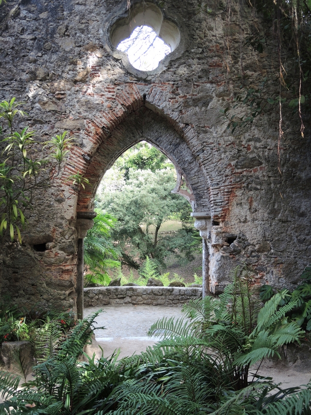 Portugal: De tuin van het paleis van Monseratte in Sintra