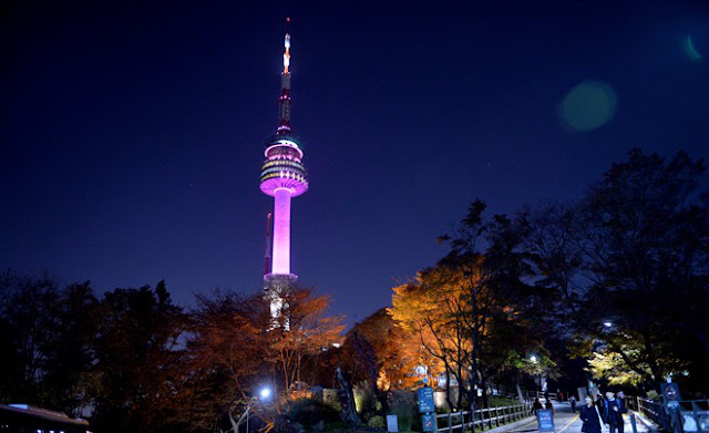 Tháp truyền hình Namsan - Địa điểm ngắm trọn Seoul