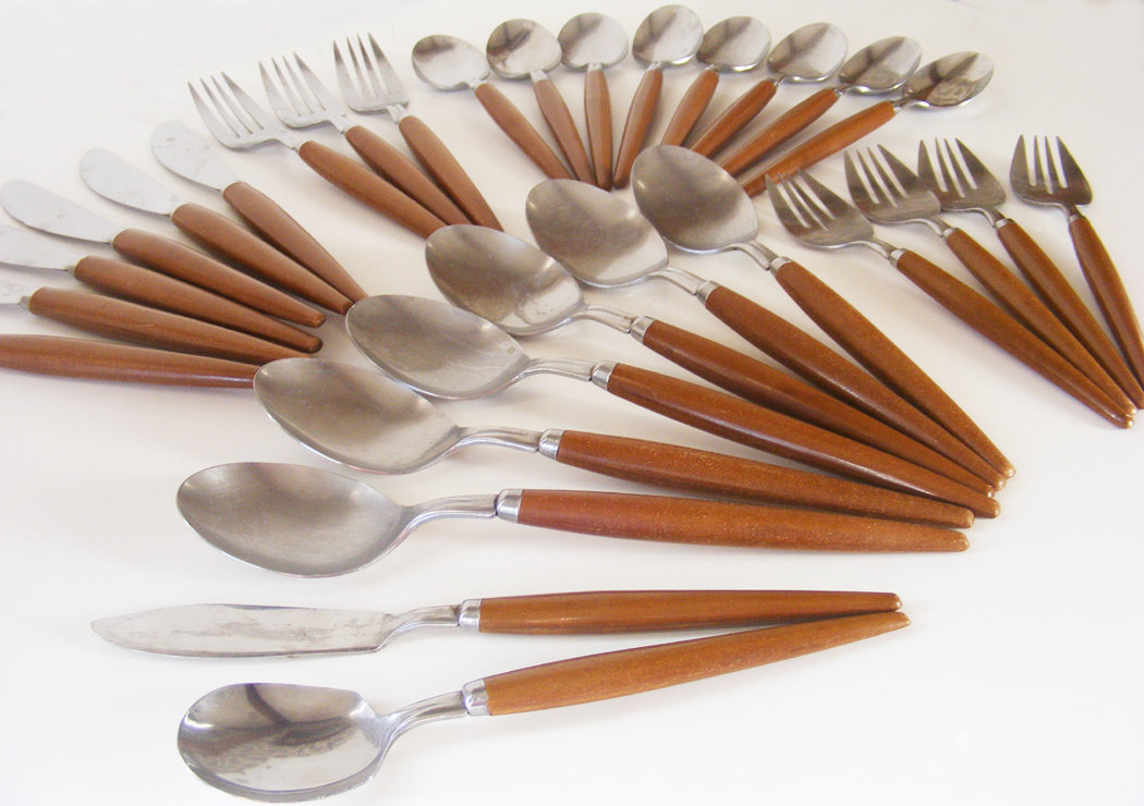The Garage Sale Archeologist: Danish Style Flatware for Every Day