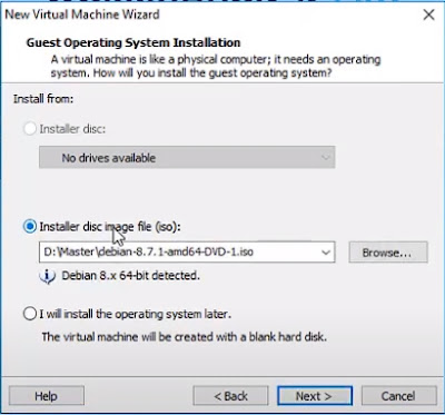 Tutorial Cara Install Debian 8 di VMware Workstation