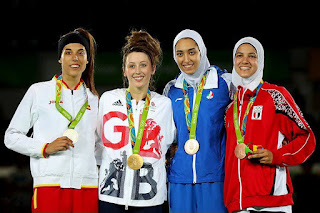 Rio Olimpiyatları'nda İspanya, İngiltere, İran ve Mısır'dan Tekvando madalya kazananlar