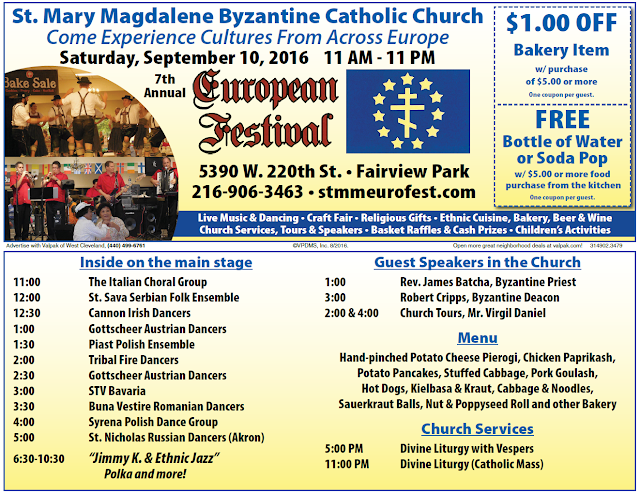 St. Mary Magdalene European Festival