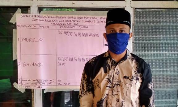 Baihaqi Terpilih  Keuchik Gampong Balee Gantung