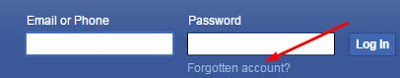 Facebook Password Recovery