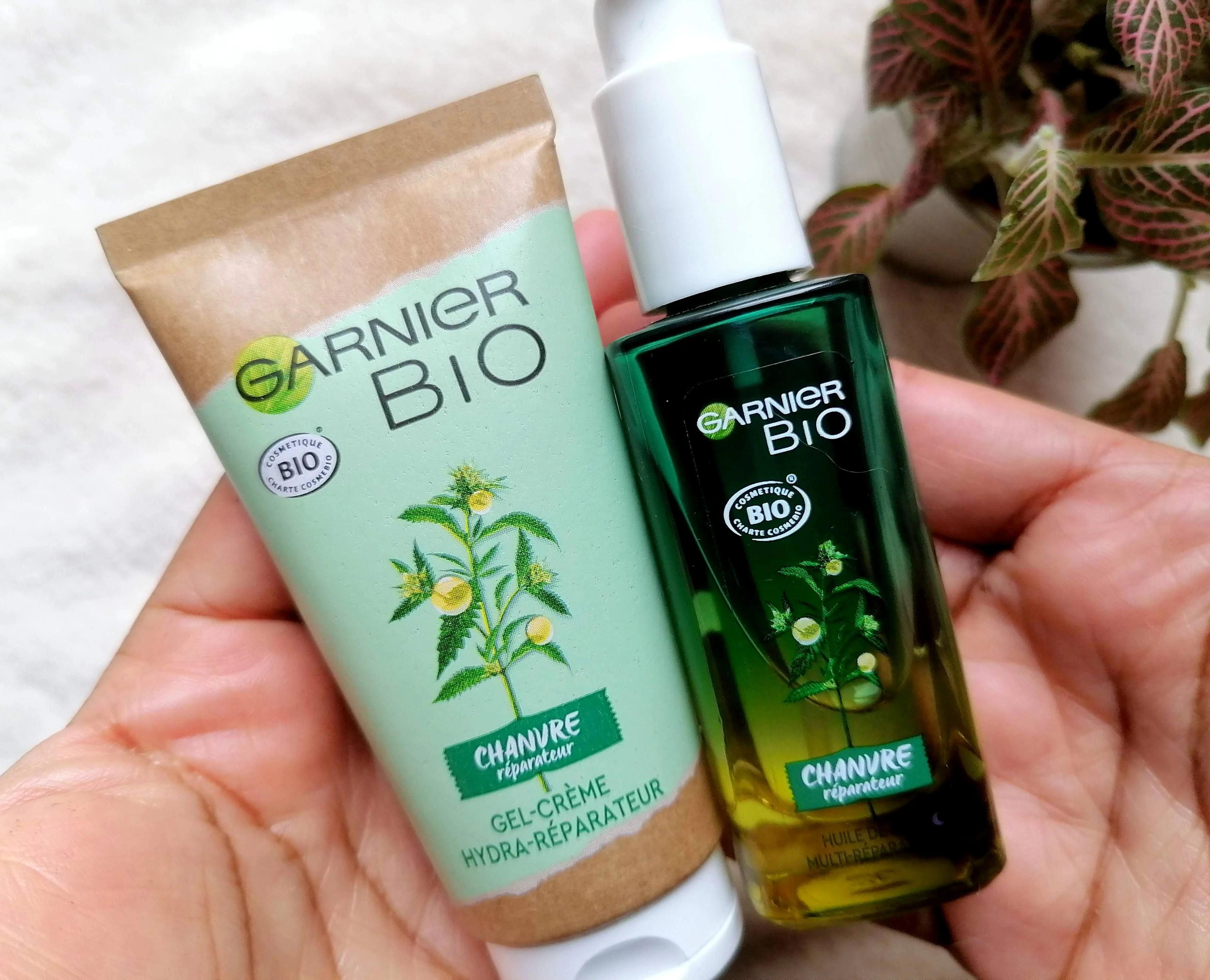 GARNIER Bio : Découverte de la routine de soins réparatrice au chanvre!