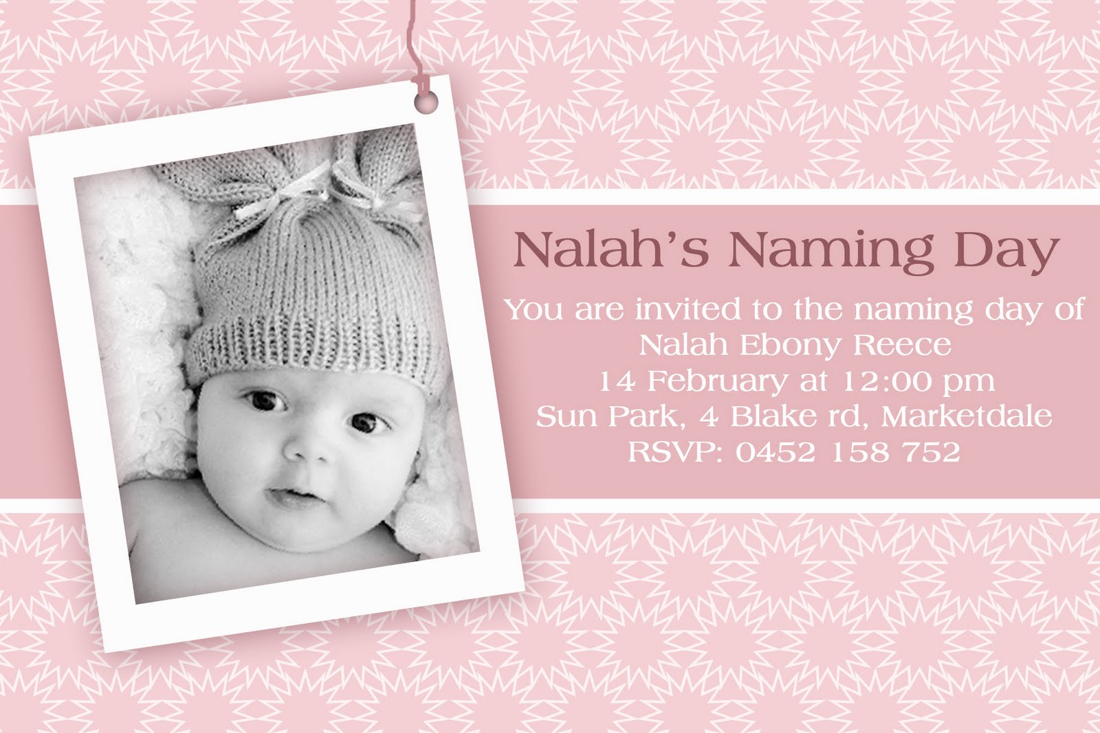 Christening and Naming Day