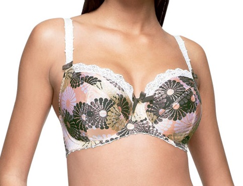 Comparing a 28DD Freya Deco Moulded Half Cup Bra (4232) with a 65E