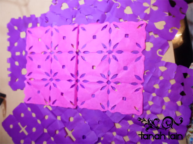 cómo hacer Papel picado