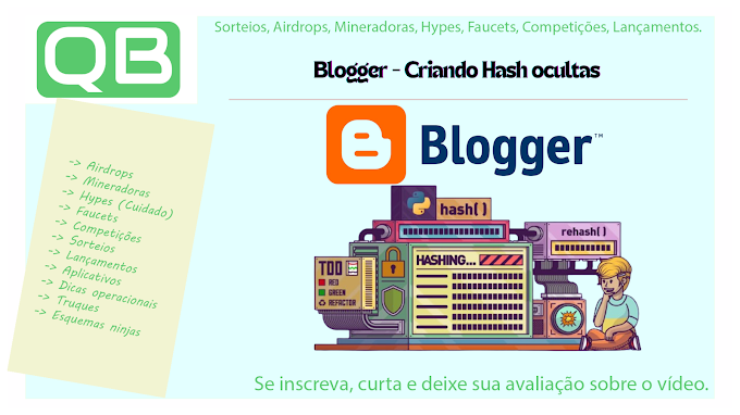 Blogger - Criando Hash ocultas