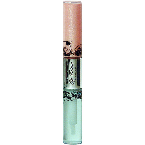 Hard Candy's Lip Tattoo (Lip Stain and Breath Freshening Gloss) is supposed to be an all-day type lipgloss, like ColorStay, etc. It is marketed as lipstain 