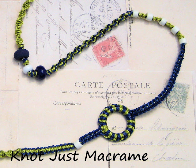 Macrame wrap bracelet tutorial by Sherri Stokey of Knot Just Macrame