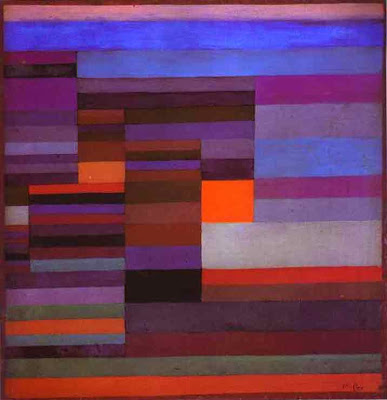 Paul Klee - Fire in the Evening