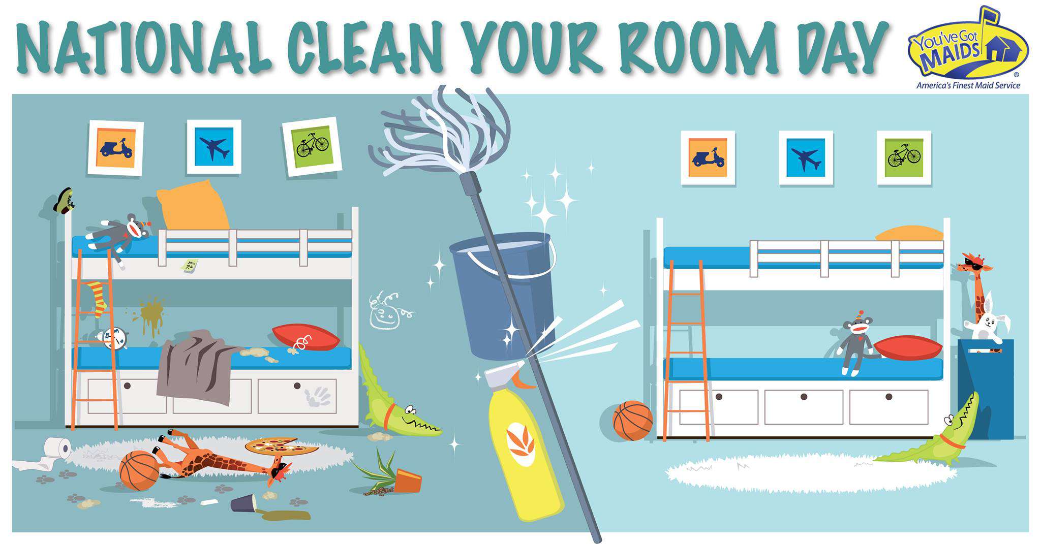National Clean Your Room Day Wishes Awesome Picture