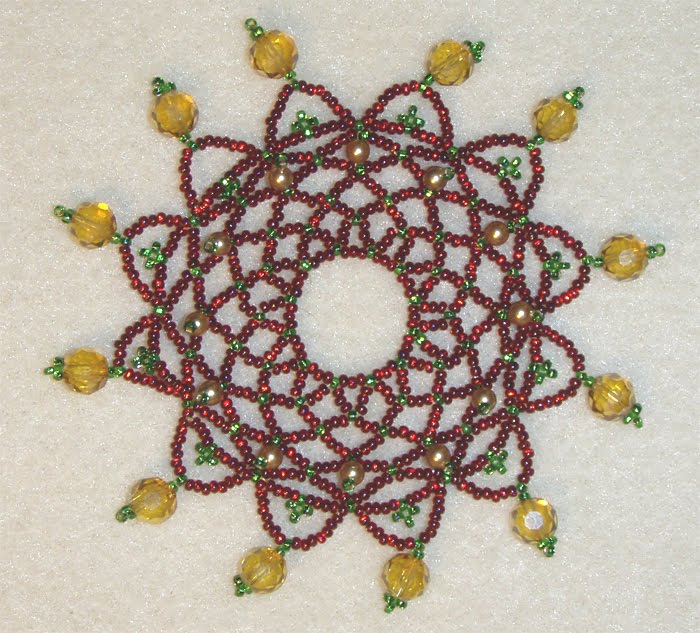 Free beaded christmas ornaments patterns - Music Search 