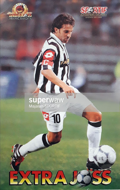 POSTER ALESSANDRO DEL PIERO OF JUVENTUS