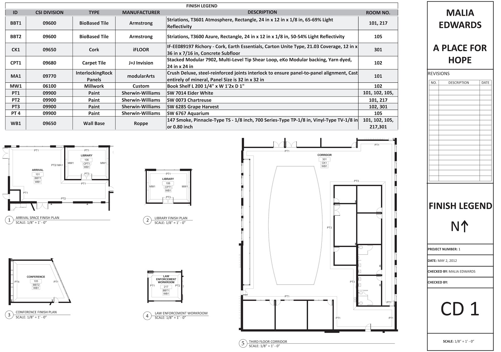 MALIA EDWARDS Construction Documents