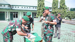 Dua Orang Putra Terbaik Kodim 0426/TB Tinggalkan TNI-AD