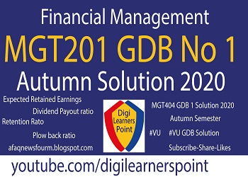 MGT201 GDB 1 Solution Fall 2020, VU fall 2020, VU gdb solution, #VU