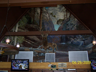 Rick Parks Mount Charleston Lodge Mural