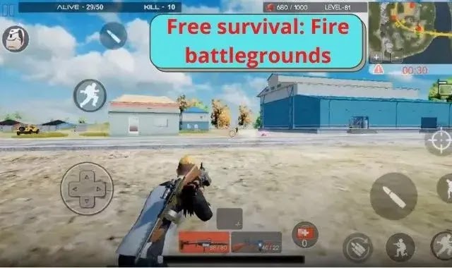 تحميل لعبة Free survival: Fire battlegrounds من ميديا فاير