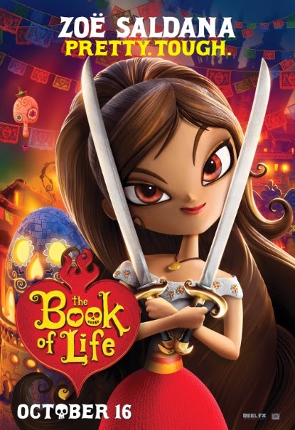 Zoe Saldana as Maria in The Book of Life