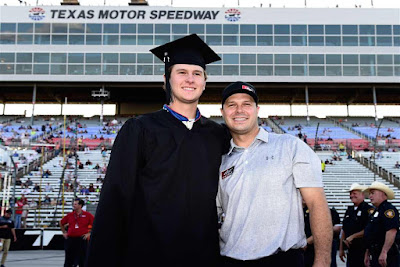  David Gilliland (right) and son Todd Gilliland. 