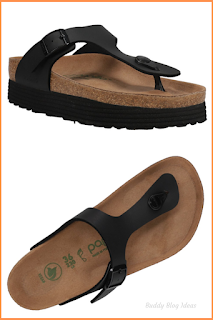 Women’s Gizeh Vegan Birko Flor Platform Sandals by Birkenstock - Buddy Blog Ideas