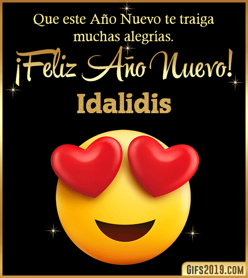 Gif animado feliz año nuevo idalidis
