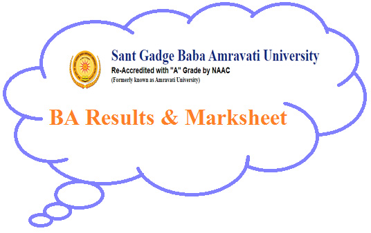 Amravati University BA Result 2023