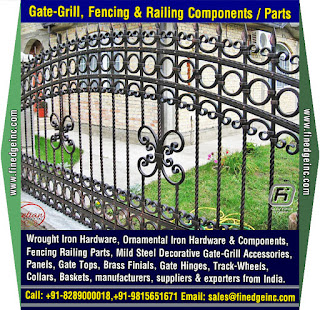 decorative metal fencing panels and accessories manufacturers exporters suppliers India http://www.finedgeinc.com +91-8289000018, +91-9815651671  