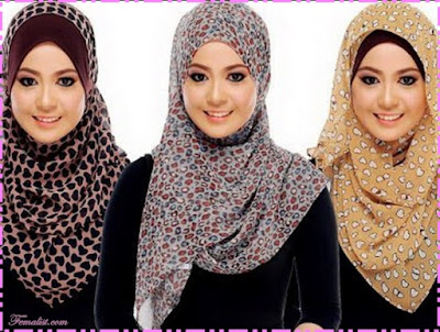 Cara Memakai Model Hijab Terbaru Segitiga