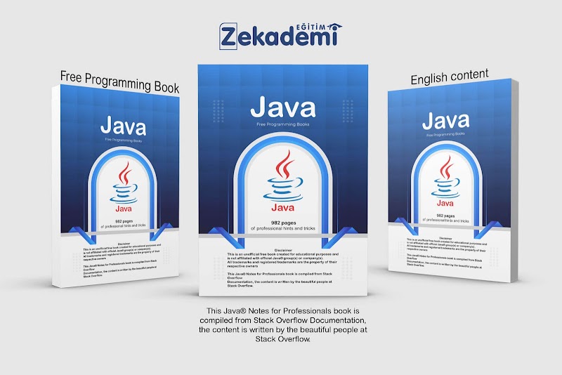 Ücretsiz Java Programlama Kitabı | Free Java Programming Book