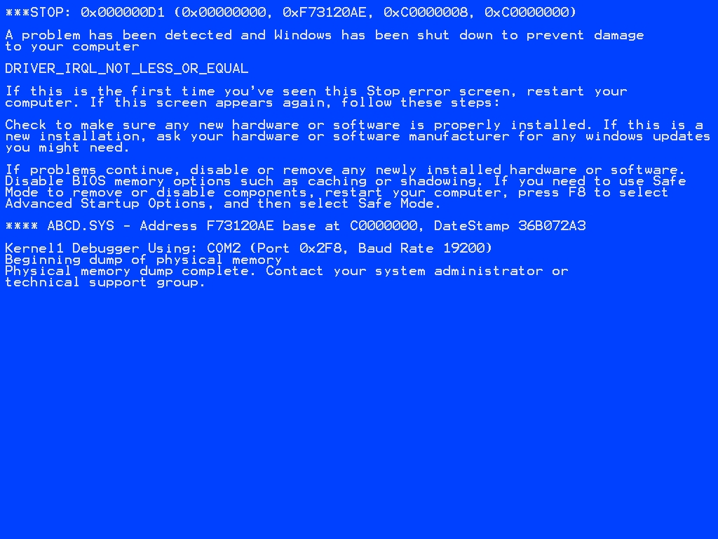 Windows 8 Blue Screen Of Deathbsod  Apps Directories