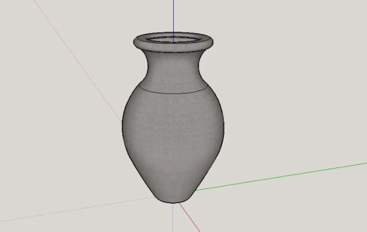Tutorial Sketchup Membuat Vas Bunga  Belajar SketchUp Pemula