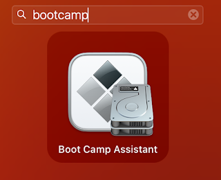 Mac OS Boot Camp Asistant