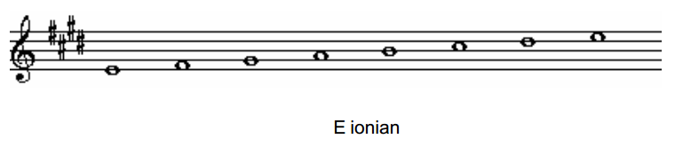 E ionian